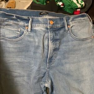 Express stretch jeans 14 long